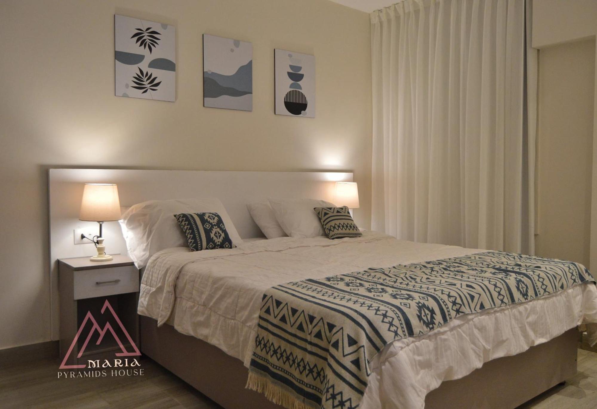 Maria Pyramids House Hotel Kafrat al Jabal Bagian luar foto